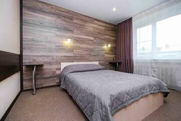 Номер стандарт с 1 двуспальной кроватью в Гостинице Центральная