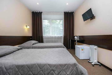 Стандартный семейный номер в Гостинице Центральная