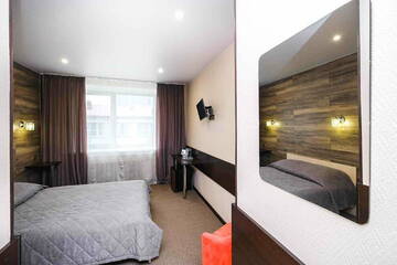 Стандартный двухместный номер с 1 кроватью в Гостинице Центральная